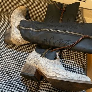 Free Bird WHISPER boots size 8